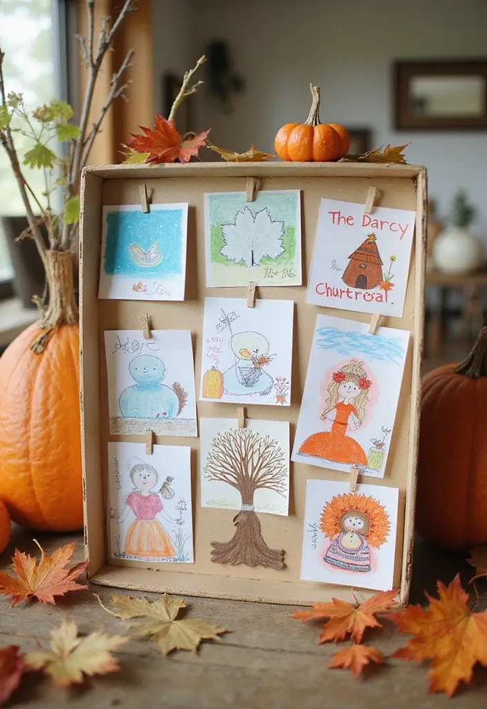 30+ DIY Memory Box Ideas That Keep Treasured Moments Safe - 13. Seasonal Memory Box