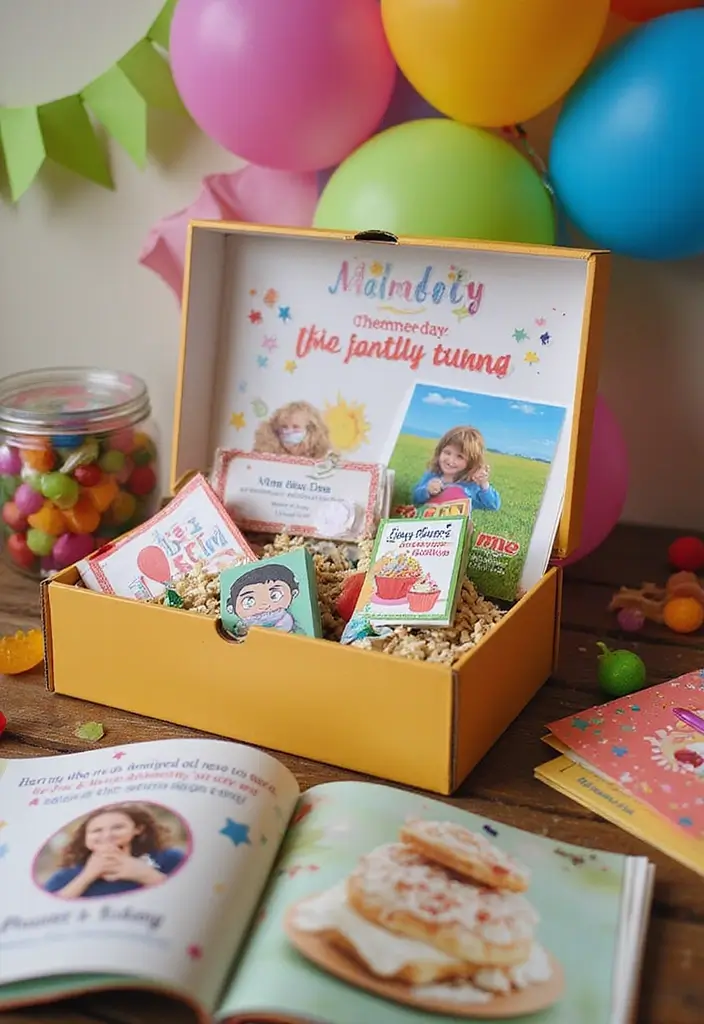 30+ DIY Memory Box Ideas That Keep Treasured Moments Safe - 24. Kids' Birthday Party Memory Box