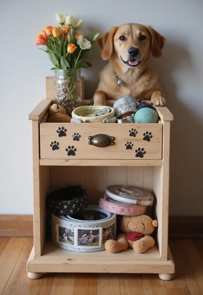 30+ DIY Memory Box Ideas That Keep Treasured Moments Safe - 28. Pet Memory Box