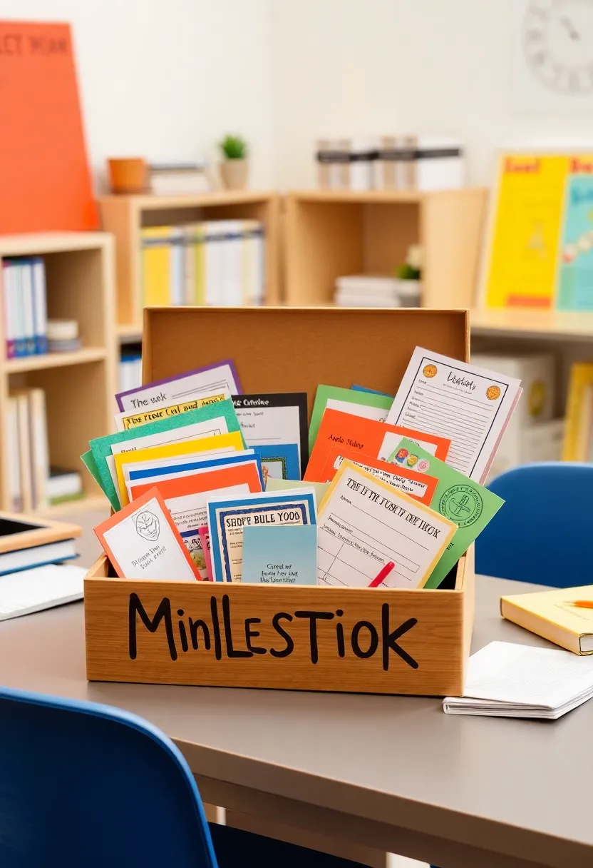 30+ DIY Memory Box Ideas That Keep Treasured Moments Safe - 29. Educational Milestone Box