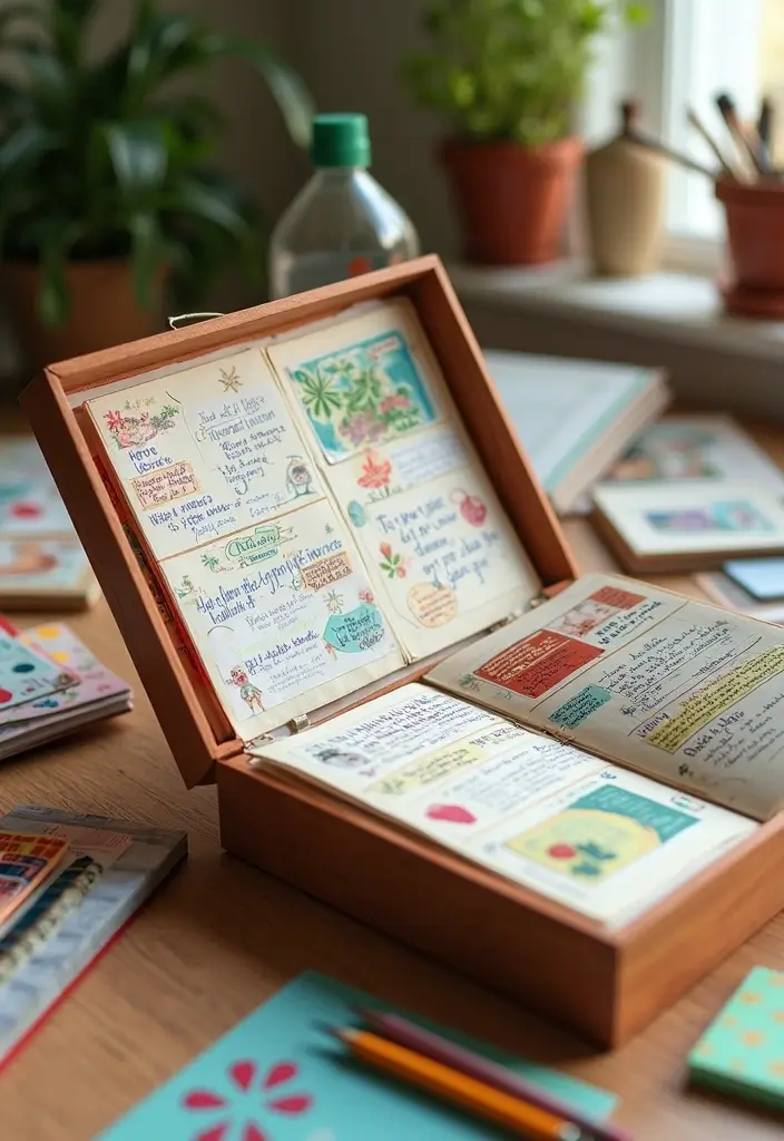30+ DIY Memory Box Ideas That Keep Treasured Moments Safe - 8. Scrapbook Memory Box