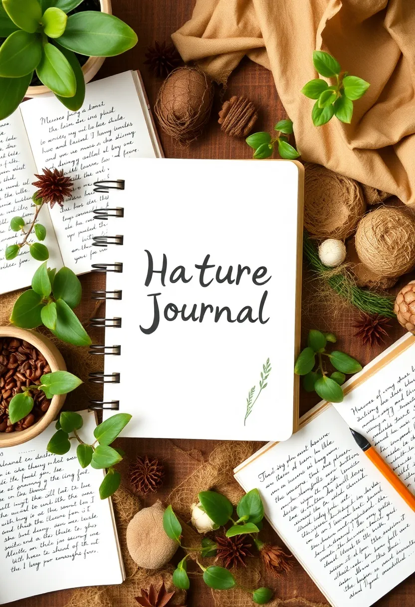 30+ DIY Pregnancy Journal Ideas That Capture Memories Beautifully - 23. Nurturing Nature Journal