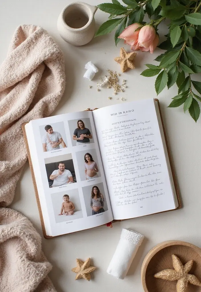 30+ DIY Pregnancy Journal Ideas That Capture Memories Beautifully - 24. Milestone Gifts Journal