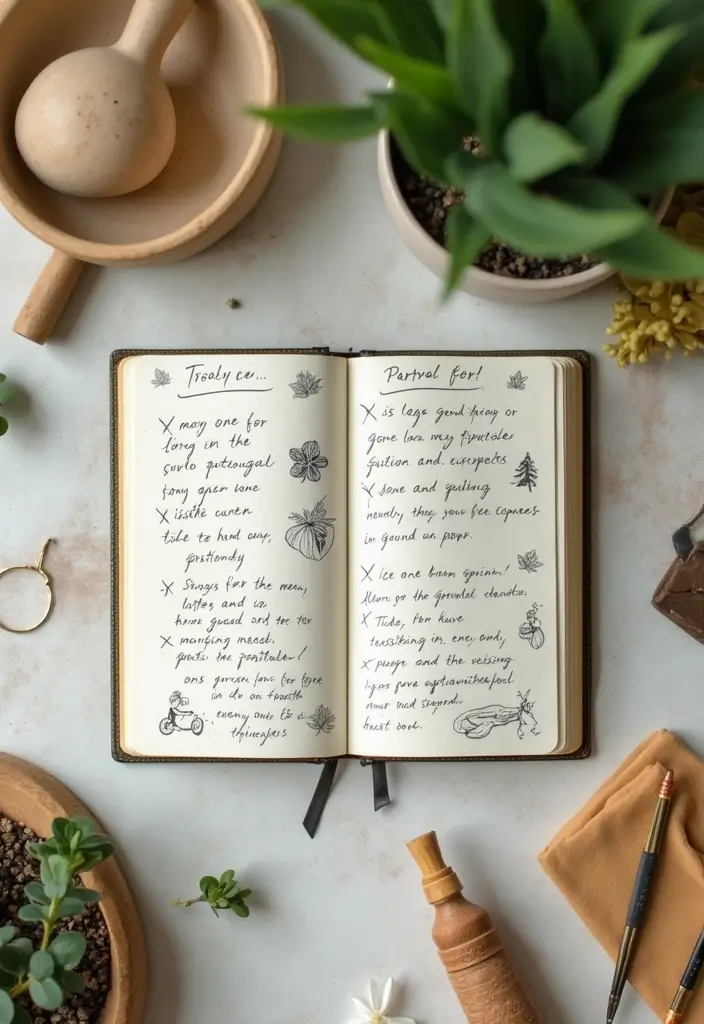 30+ DIY Pregnancy Journal Ideas That Capture Memories Beautifully - 30. Eco-Conscious Parenting Journal