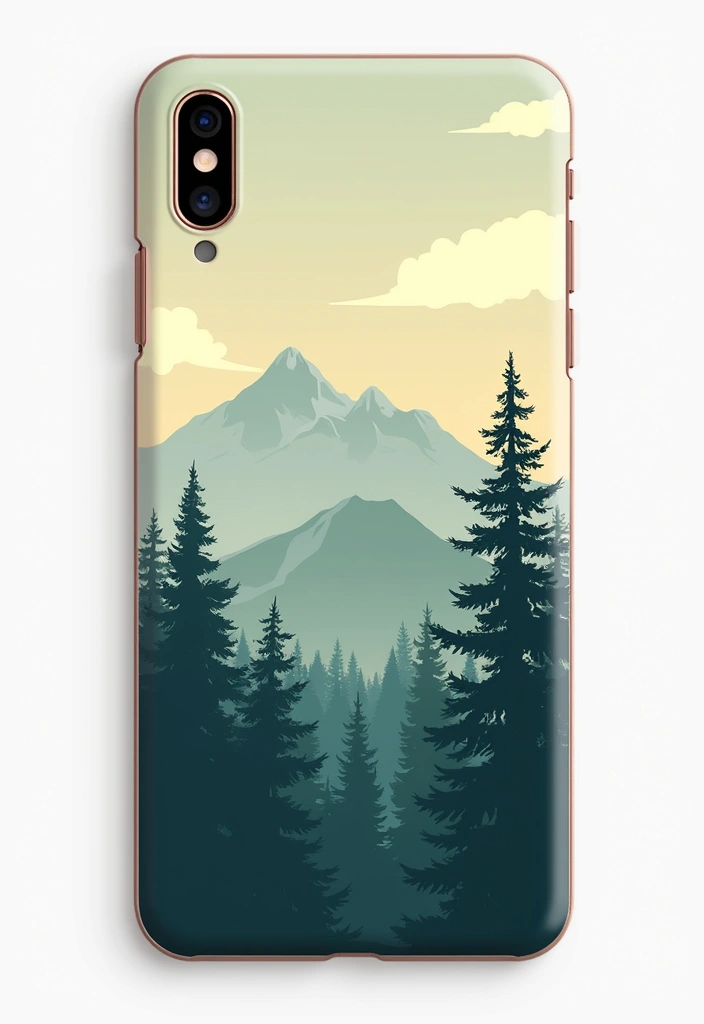 30+ Easy Phone Case Painting Ideas For Quick Customization - 15. Nature-Inspired Designs