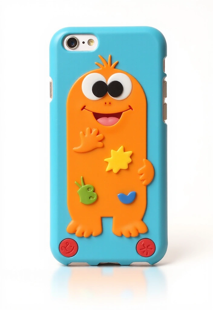 30+ Easy Phone Case Painting Ideas For Quick Customization - 16. Fun Characters