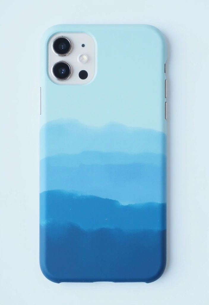 30+ Easy Phone Case Painting Ideas For Quick Customization - 3. Ombre Effect