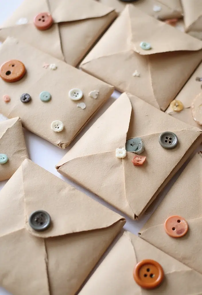 30+ Envelopes Decoration Ideas That Make Mail Fun, Cute, and Creative - 24. 3D Elements