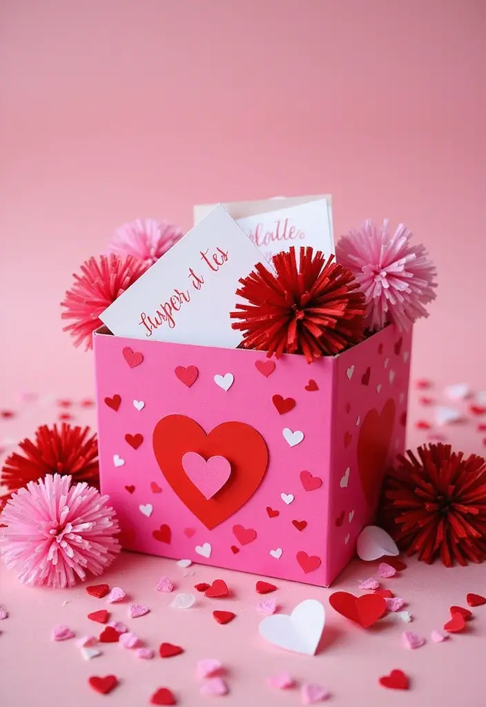30+ Football Valentine Box Ideas That Are Perfect for Fans - 16. Cheerleader Love Box