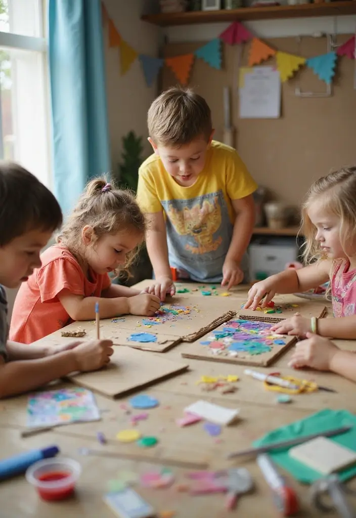 30+ Fun Craft Ideas That Bring Joy and Creativity to Any Day - 13. Recycled Cardboard Creations