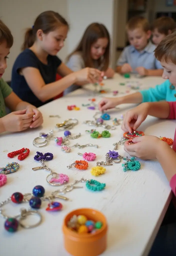 30+ Fun Craft Ideas That Bring Joy and Creativity to Any Day - 14. DIY Keychains