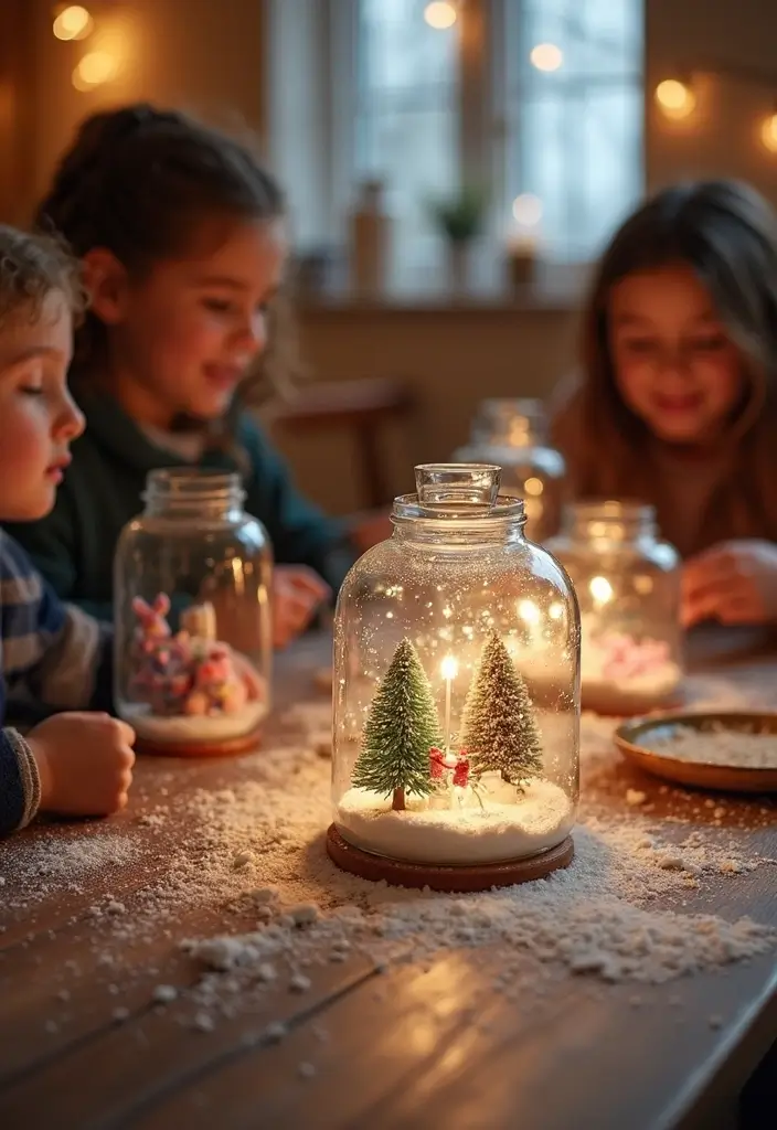 30+ Fun Craft Ideas That Bring Joy and Creativity to Any Day - 18. DIY Snow Globes