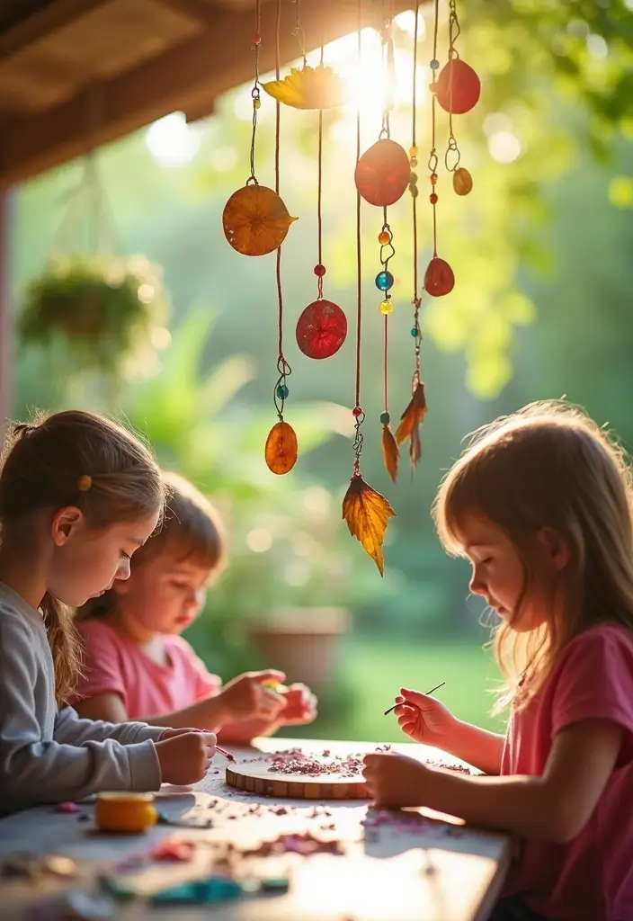 30+ Fun Craft Ideas That Bring Joy and Creativity to Any Day - 20. Decorative Wind Chimes