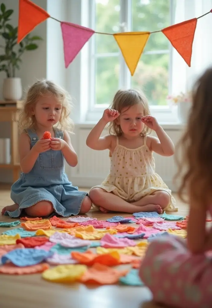 30+ Fun Craft Ideas That Bring Joy and Creativity to Any Day - 4. Fabric Scrap Banners