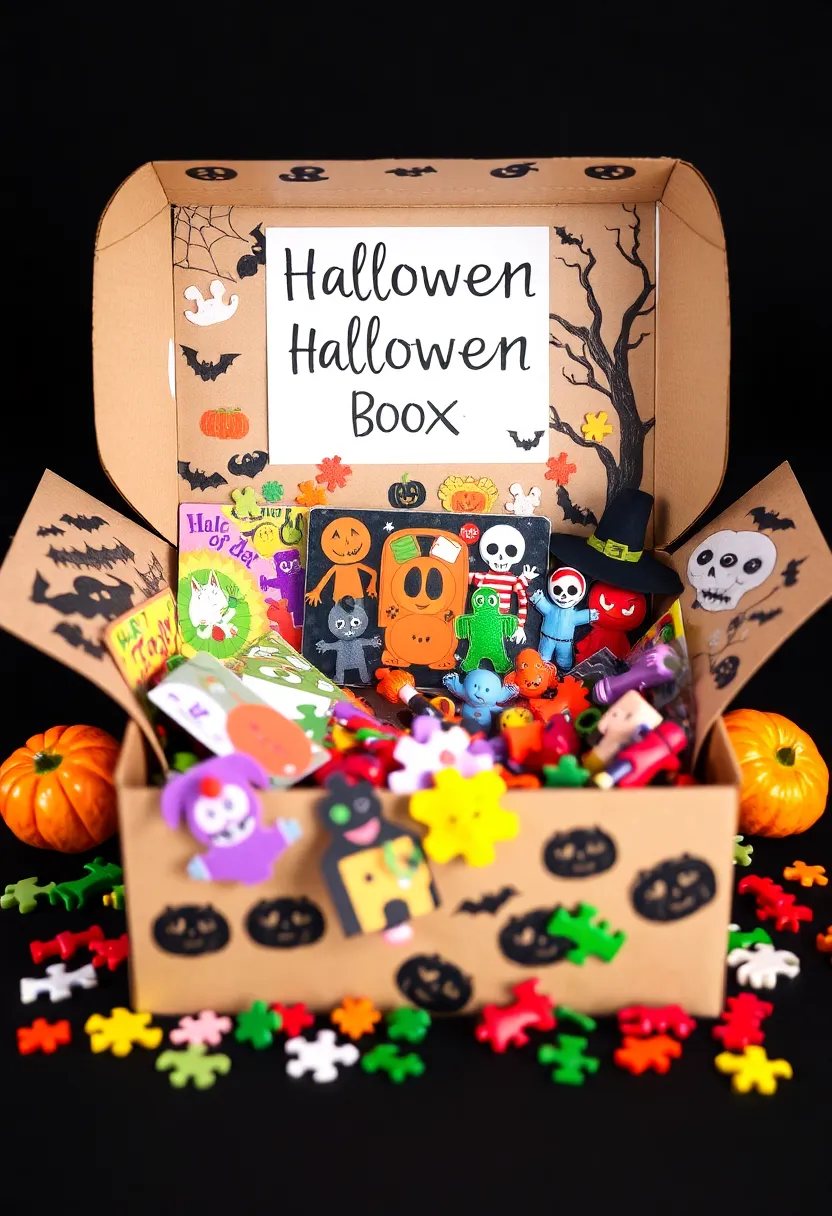 30+ Halloween Box Ideas That Make Festive Treats Fun and Spooky - 16. Halloween Puzzle Box