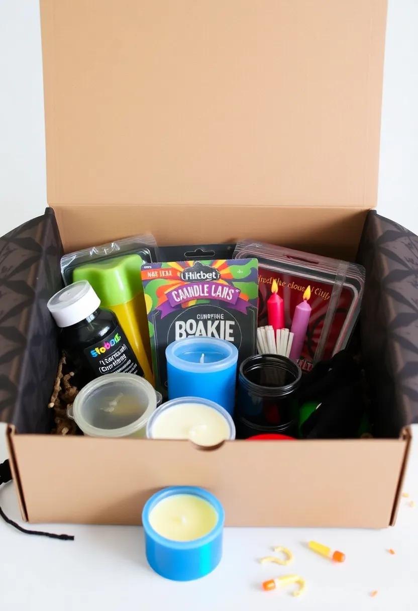 30+ Halloween Box Ideas That Make Festive Treats Fun and Spooky - 18. Halloween Candle Making Kit Box