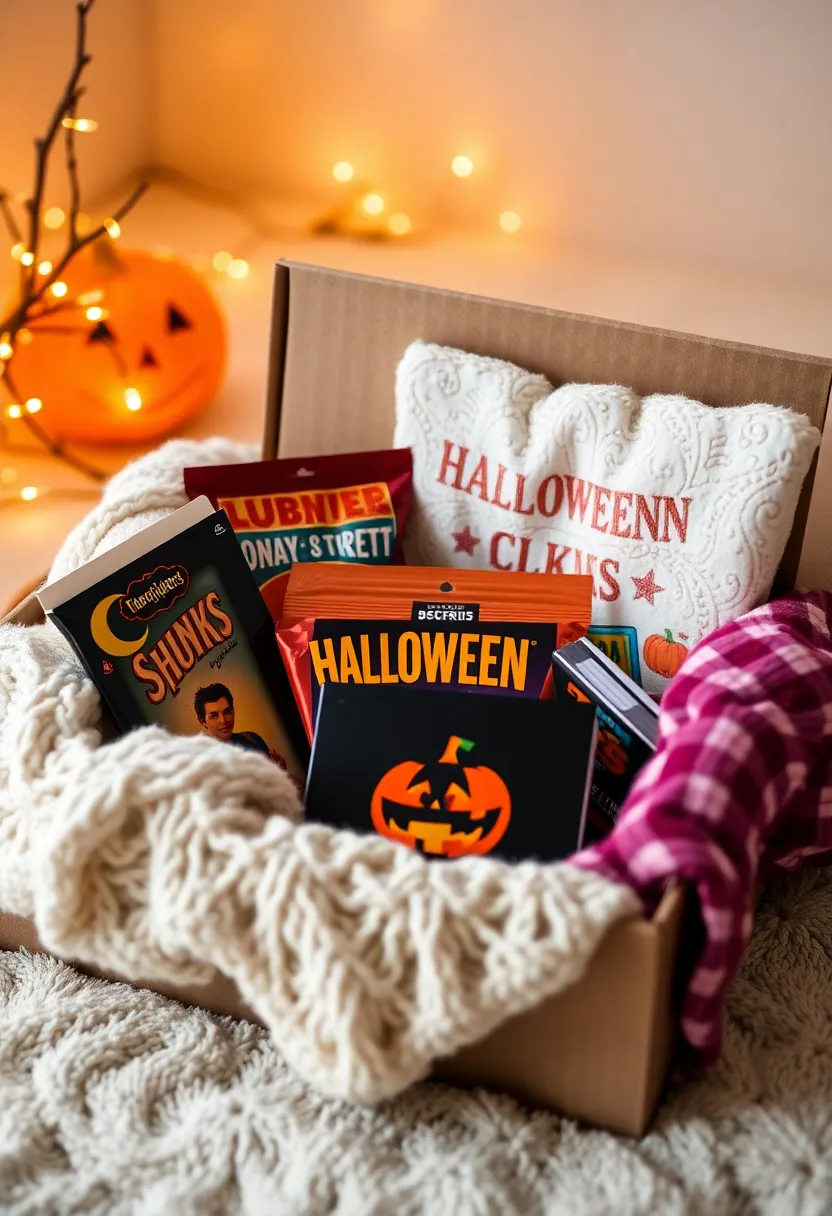 30+ Halloween Box Ideas That Make Festive Treats Fun and Spooky - 20. Halloween Movie Night Box