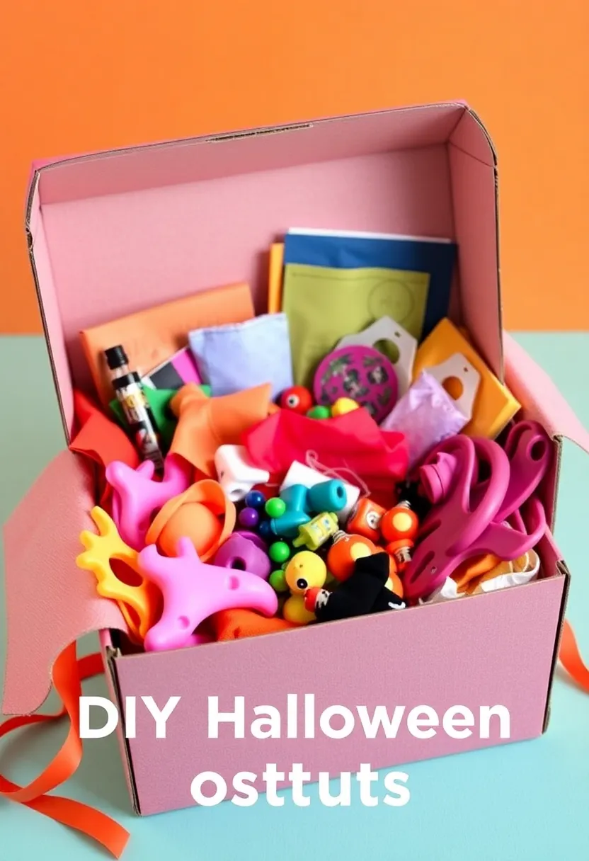 30+ Halloween Box Ideas That Make Festive Treats Fun and Spooky - 23. DIY Halloween Costume Box