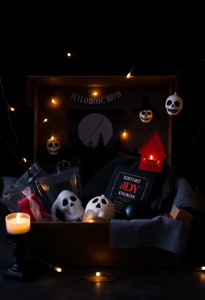 30+ Halloween Box Ideas That Make Festive Treats Fun and Spooky - 28. Haunted House Decoration Box
