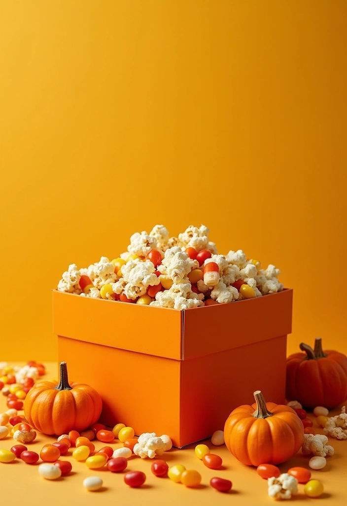 30+ Halloween Box Ideas That Make Festive Treats Fun and Spooky - 7. Candy Corn Delight Box