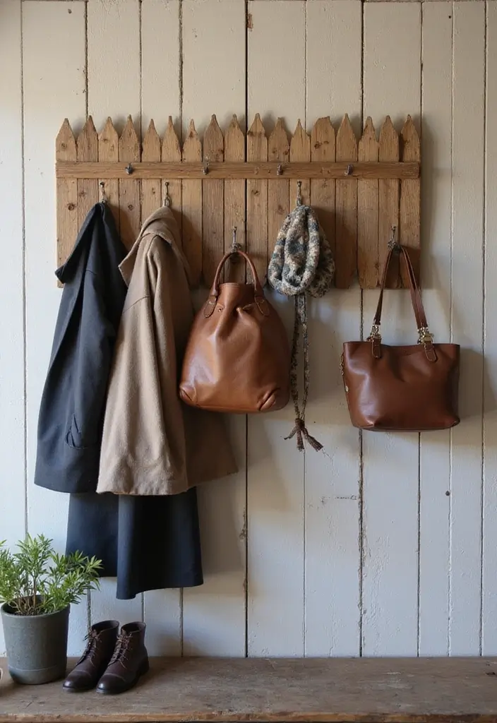 30+ Ice Sticks Craft Ideas That Turn Popsicles Into Creative Art - 19. Popsicle Stick Wall Hooks