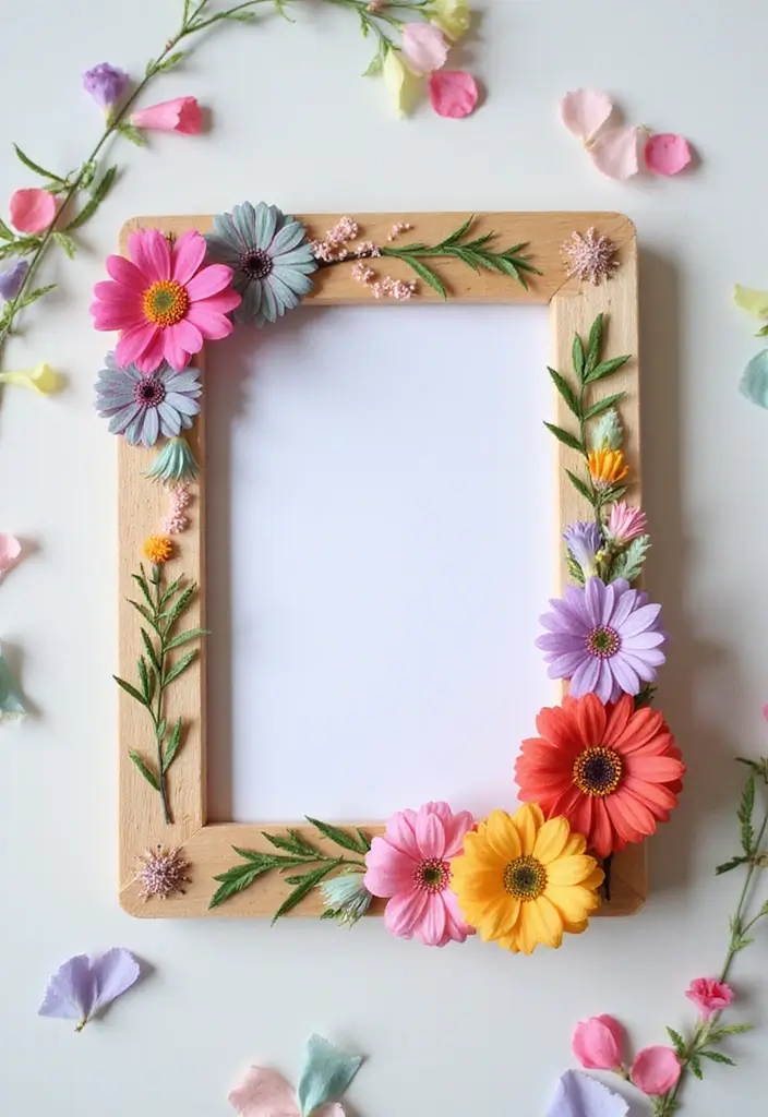 30+ Ice Sticks Craft Ideas That Turn Popsicles Into Creative Art - 2. Decorative Picture Frames