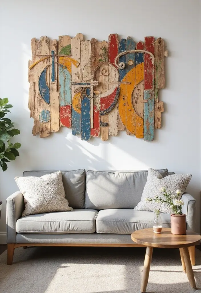 30+ Ice Sticks Craft Ideas That Turn Popsicles Into Creative Art - 25. Popsicle Stick Wall Hangings