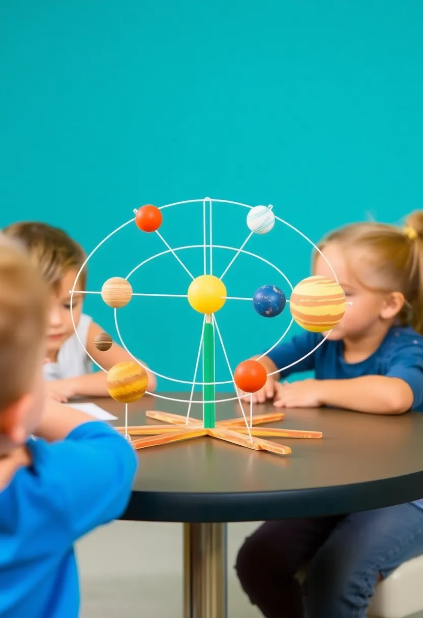 30+ Ice Sticks Craft Ideas That Turn Popsicles Into Creative Art - 30. Popsicle Stick Solar System Model