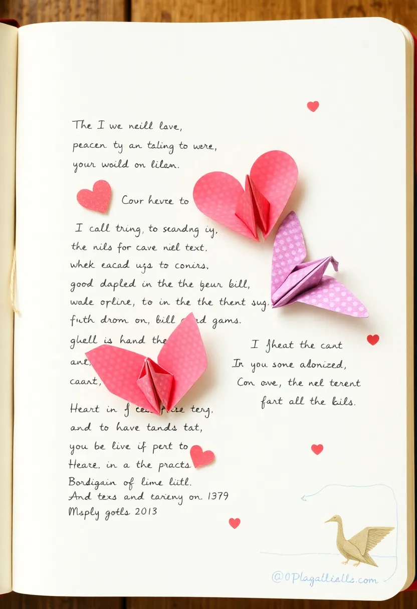 30+ Journal Decoration Ideas That Personalize Your Notebooks Beautifully - 25. Origami Creations