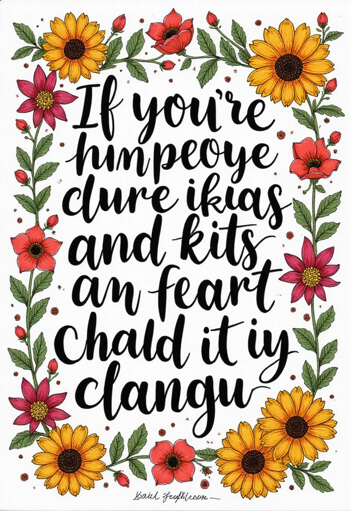 30+ Journal Decoration Ideas That Personalize Your Notebooks Beautifully - 4. Hand-Lettered Quotes