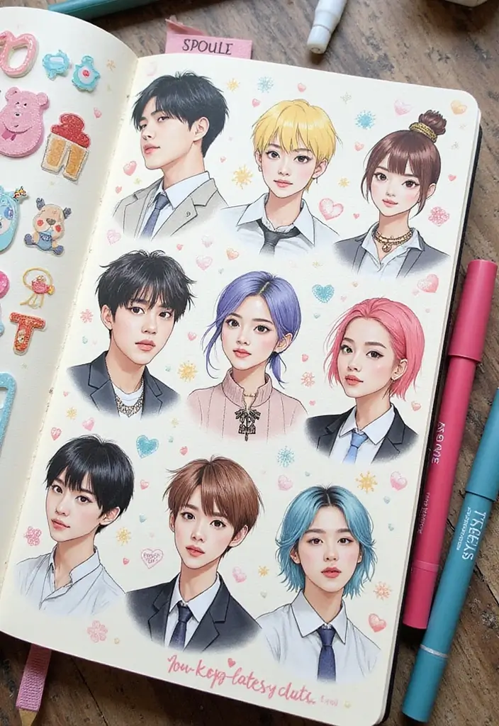 30+ Kpop Journal Ideas That Are Fun, Creative, and Trendy - 10. Kpop Theme Days