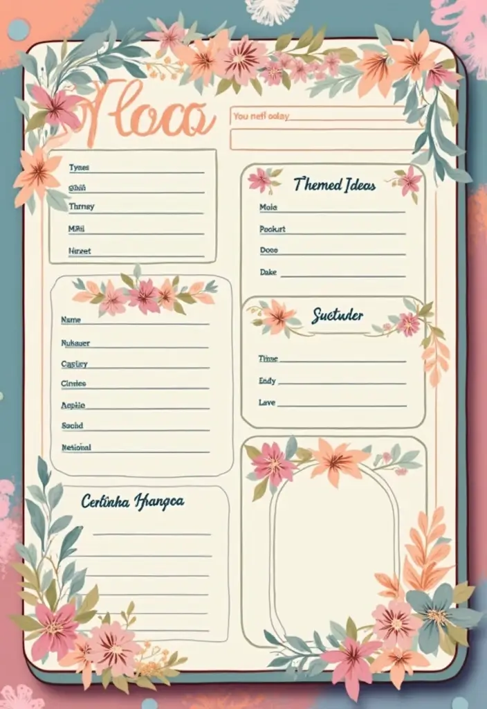 30+ Kpop Journal Ideas That Are Fun, Creative, and Trendy - 18. Kpop Event Planner