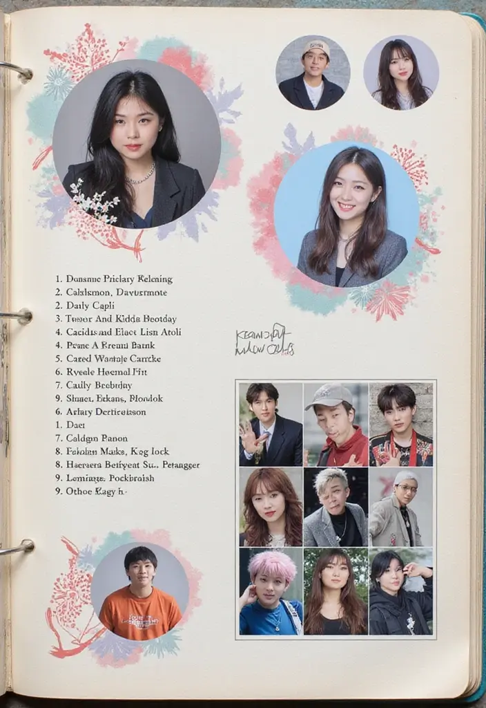 30+ Kpop Journal Ideas That Are Fun, Creative, and Trendy - 27. Kpop Collaboration Pages