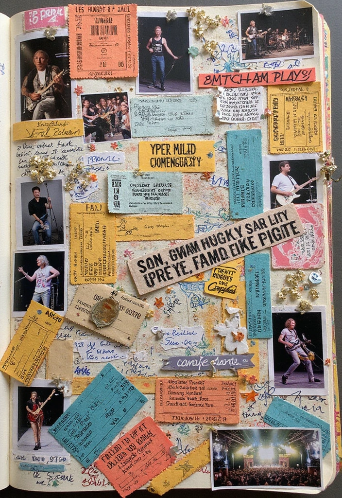 30+ Kpop Journal Ideas That Are Fun, Creative, and Trendy - 8. Kpop Concert Memories