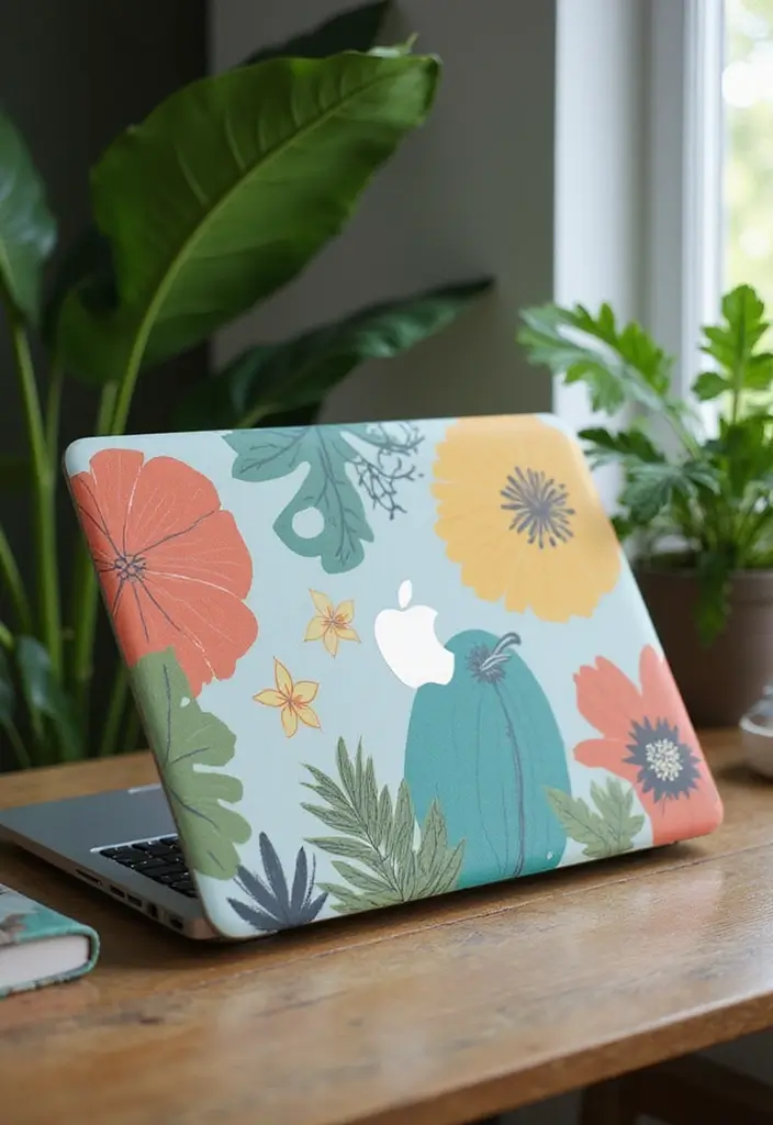 30+ Laptop Decoration Ideas That Make Tech Stylish, Fun, and Personalized - 1. Eco-Friendly Laptop Skins