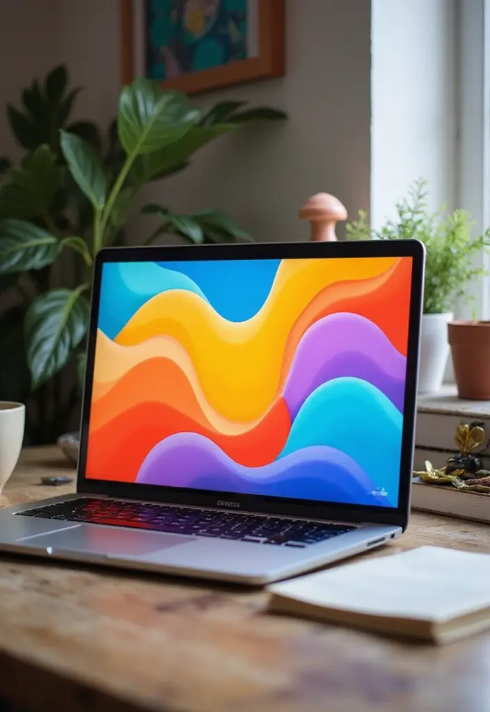 30+ Laptop Decoration Ideas That Make Tech Stylish, Fun, and Personalized - 16. Fun Laptop Wallpapers