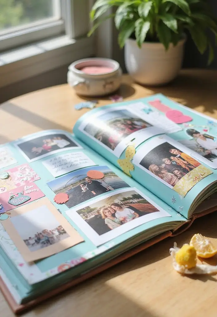 30+ Memories Journal Ideas That Preserve Your Favorite Moments Beautifully - 1. Scrapbook pages that tell a story