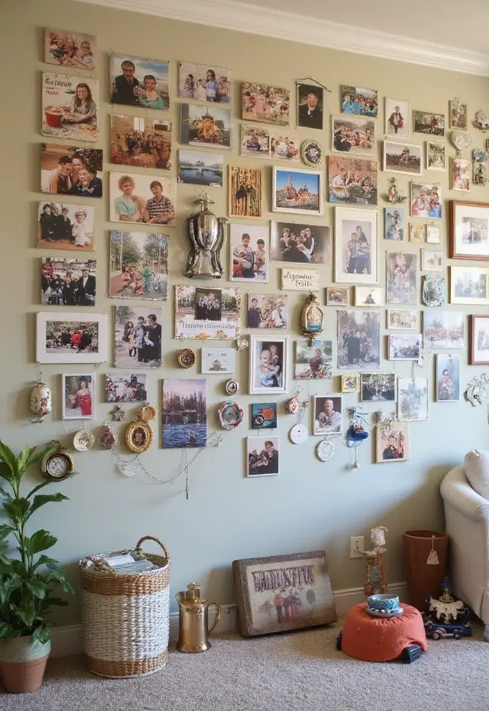 30+ Memories Journal Ideas That Preserve Your Favorite Moments Beautifully - 8. Family timeline wall