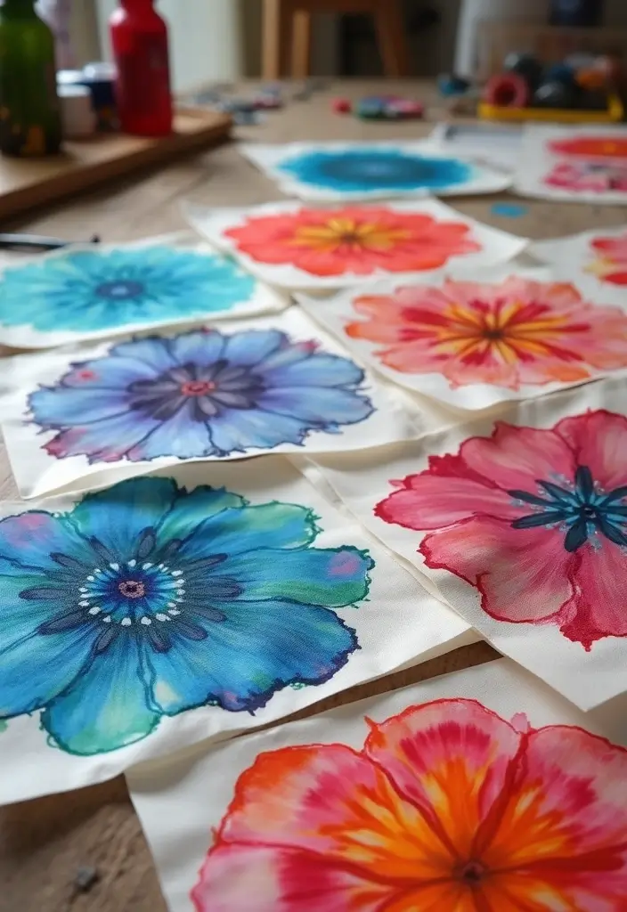 30+ Painting Craft Ideas That Make DIY Art Fun and Inspiring - 12. Homemade Silk Paints