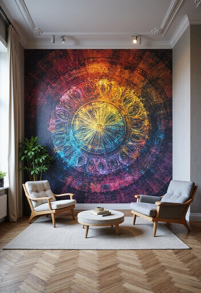 30+ Painting Craft Ideas That Make DIY Art Fun and Inspiring - 21. Artistic Wall Murals
