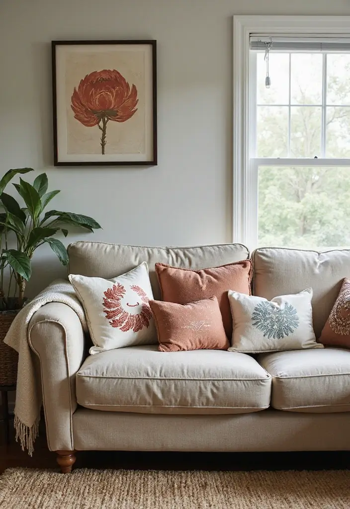 30+ Painting Craft Ideas That Make DIY Art Fun and Inspiring - 26. Painted Pillow Covers