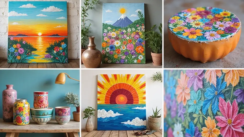 30+ Painting Craft Ideas That Make DIY Art Fun and Inspiring