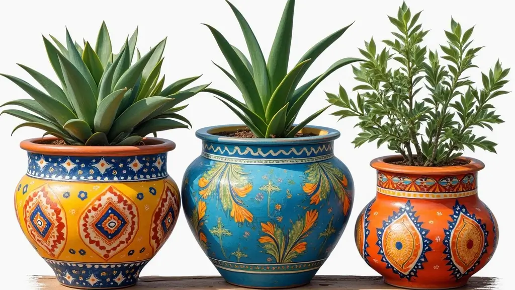 30+ Painting Ideas For Pots That Make Plants Pop and Look Stunning