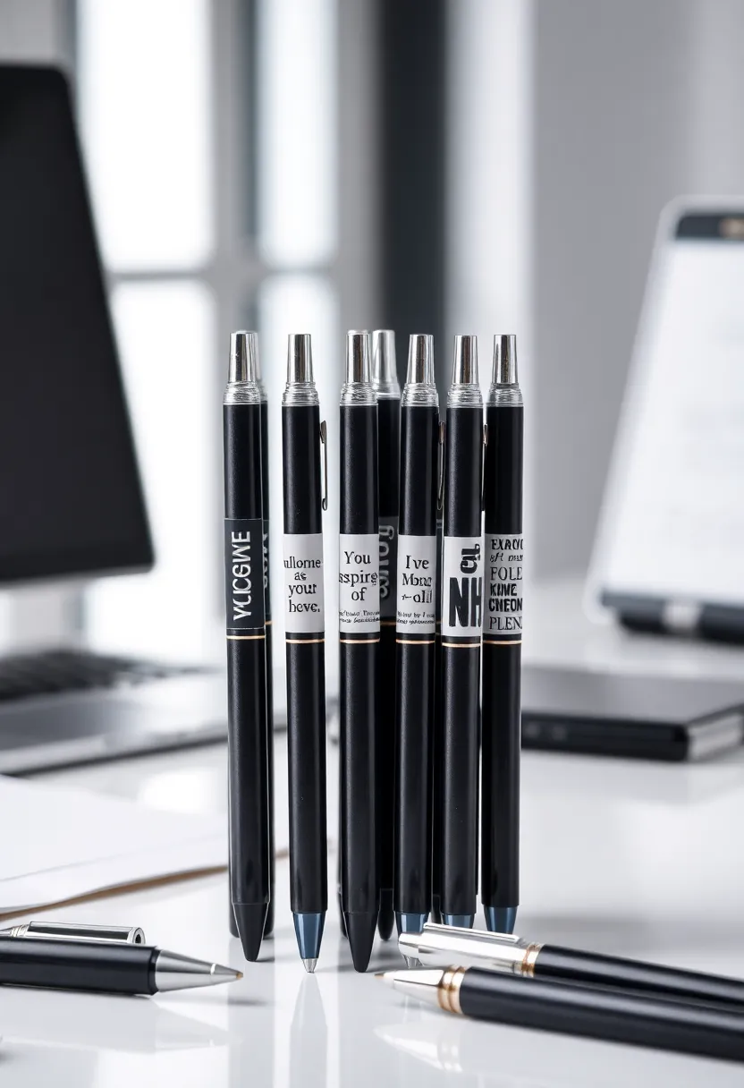 30+ Pen Decoration Ideas That Make Writing Fun, Stylish, and Personalized - 25. Typographic Touch