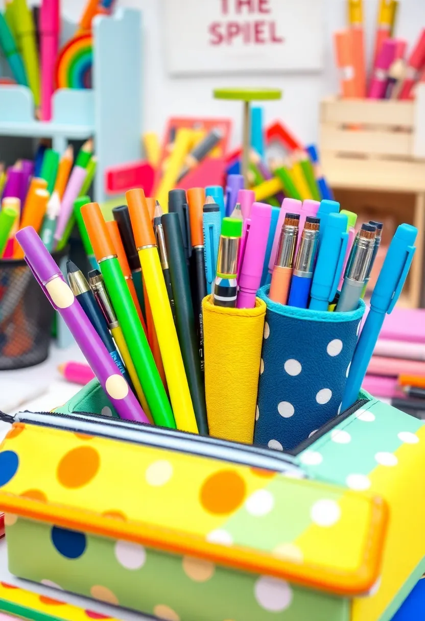 30+ Pen Decoration Ideas That Make Writing Fun, Stylish, and Personalized - 28. Pencil Case Friends