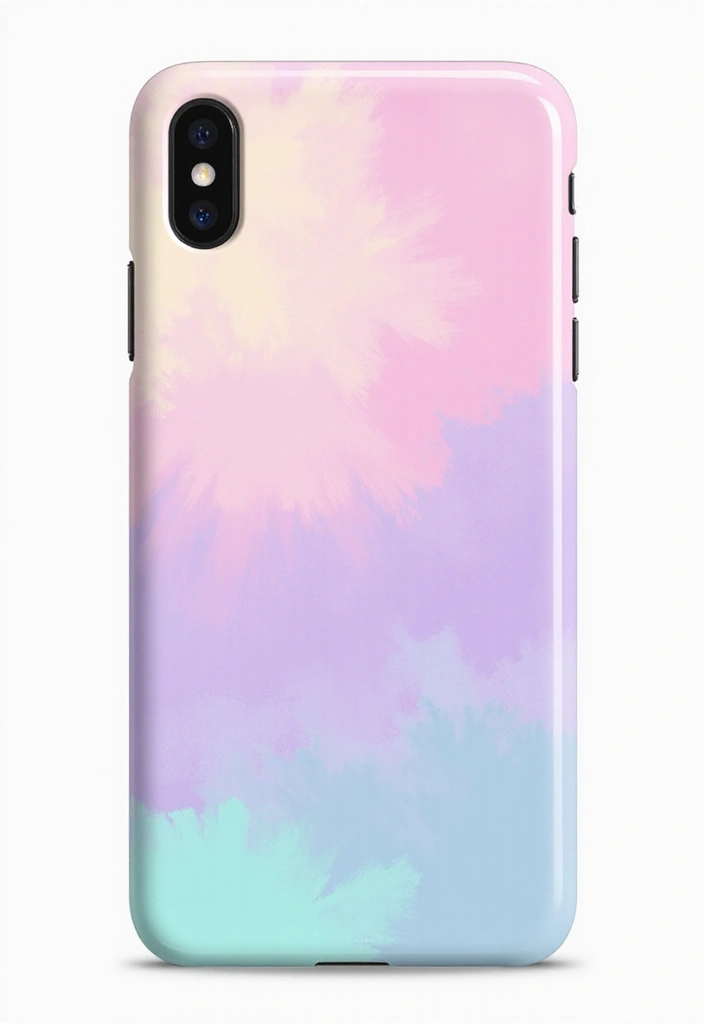 30+ Phone Case Painting Ideas That Are Cute, Creative, and Unique - 1. Pastel Ombre Bliss