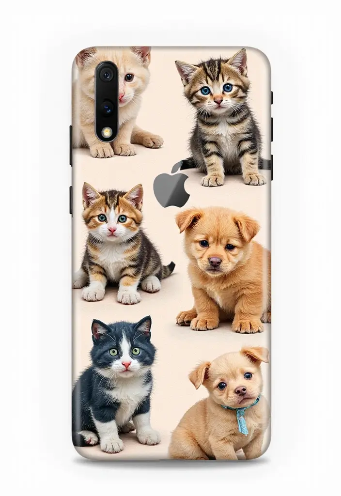 30+ Phone Case Painting Ideas That Are Cute, Creative, and Unique - 26. Cute Animals