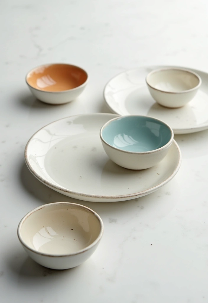 30+ Ring Dish Painting Ideas That Make Jewelry Storage Cute and Fun - 16. Minimalistic Elegance