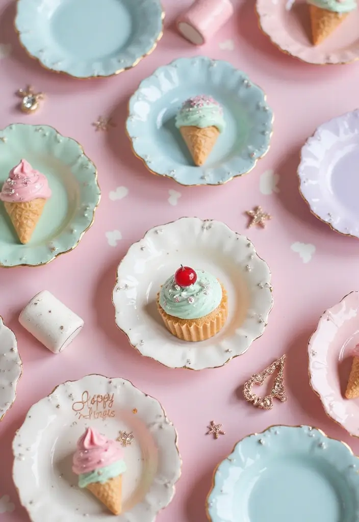 30+ Ring Dish Painting Ideas That Make Jewelry Storage Cute and Fun - 7. Sweet Treats Theme