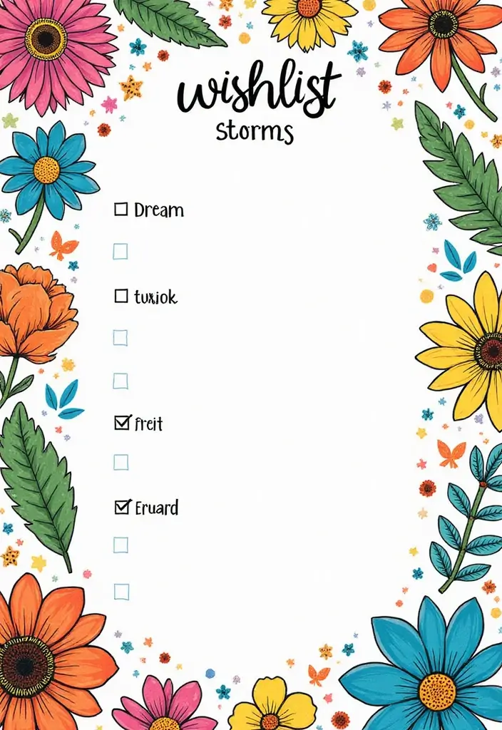 30+ Simple Aesthetic Journal Ideas That Make Planning Stylish and Fun - 30. Wishlist Pages